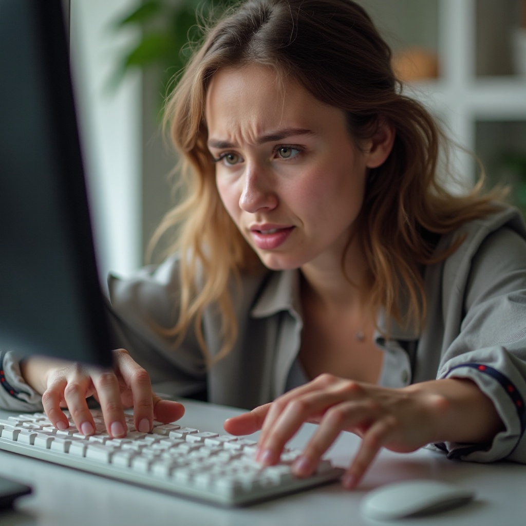 pourquoi je ne peux pas taper certaines lettres sur mon clavier