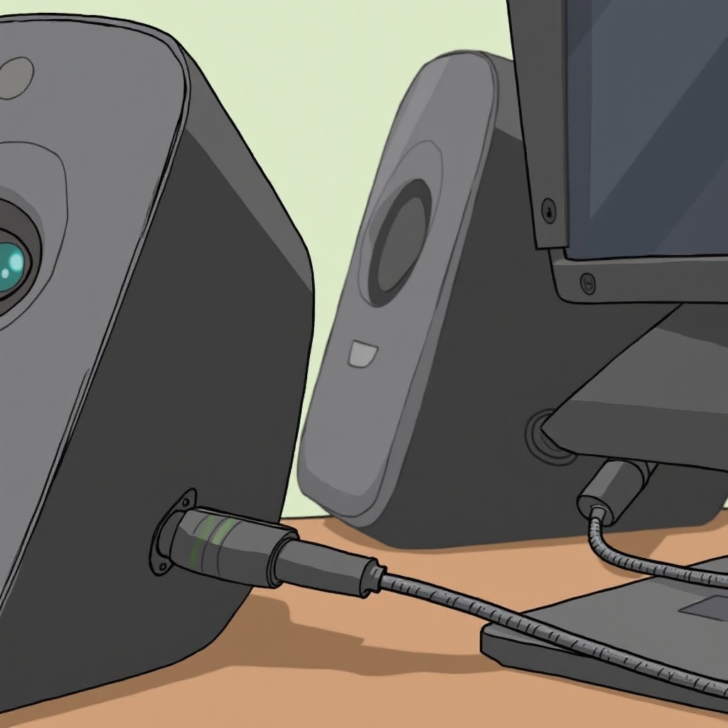 jak podłączyć głośniki Logitech do komputera