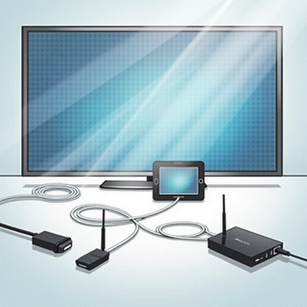 como projetar um iPad na TV