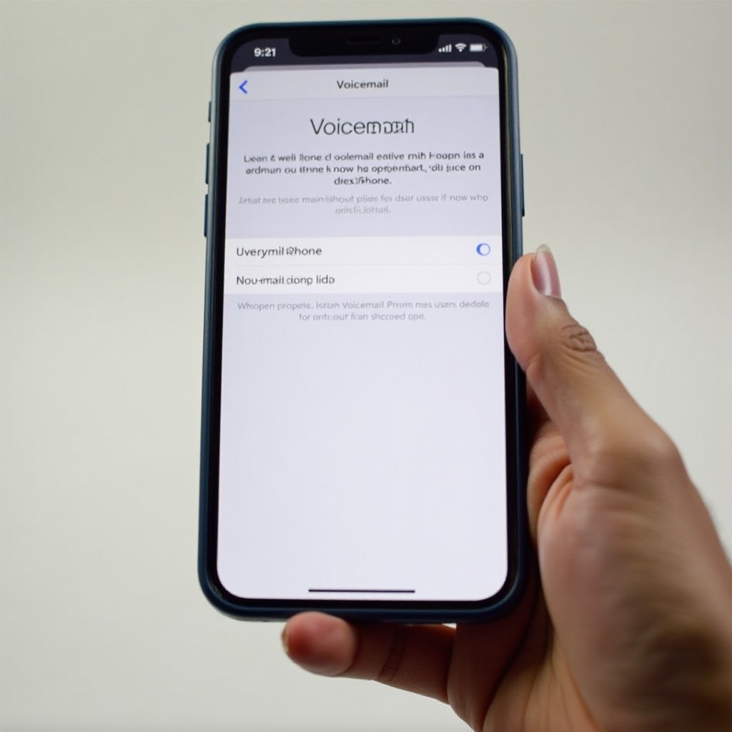 ustawienie poczty głosowej iphone