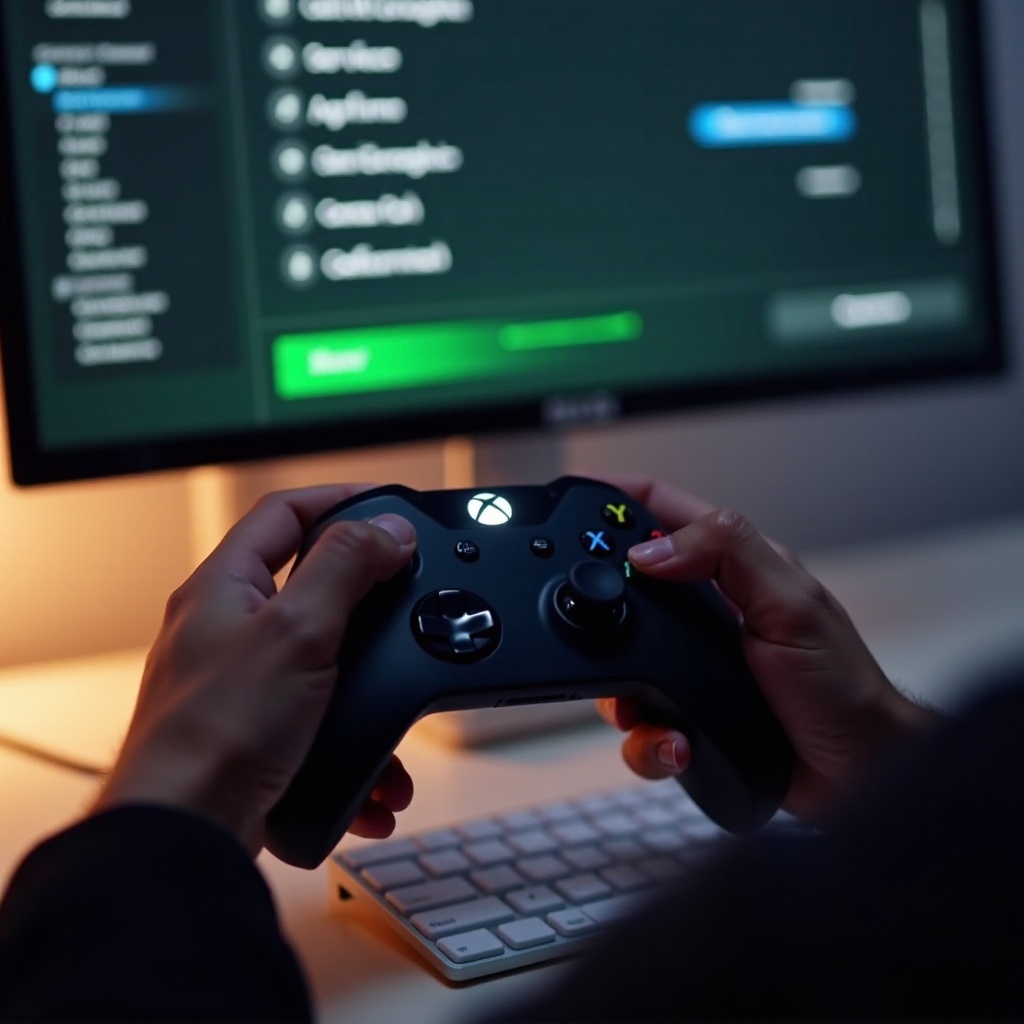 utiliser une manette Xbox comme une souris