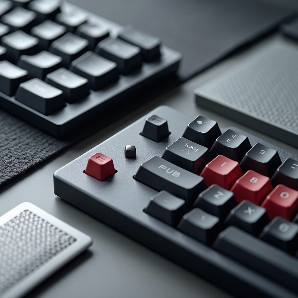 design de material de teclado