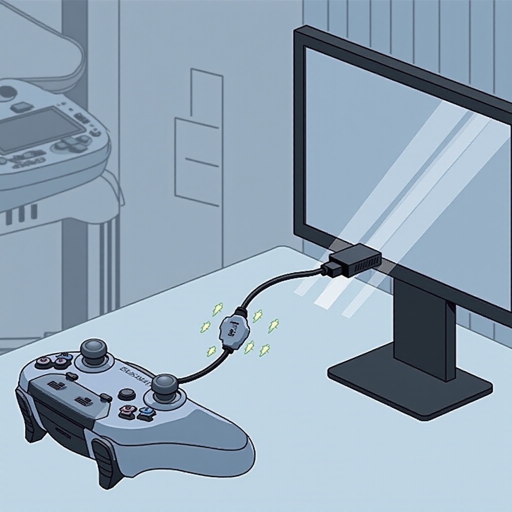 jak podłączyć kontroler switcha Mobile Gaming Corps do PC