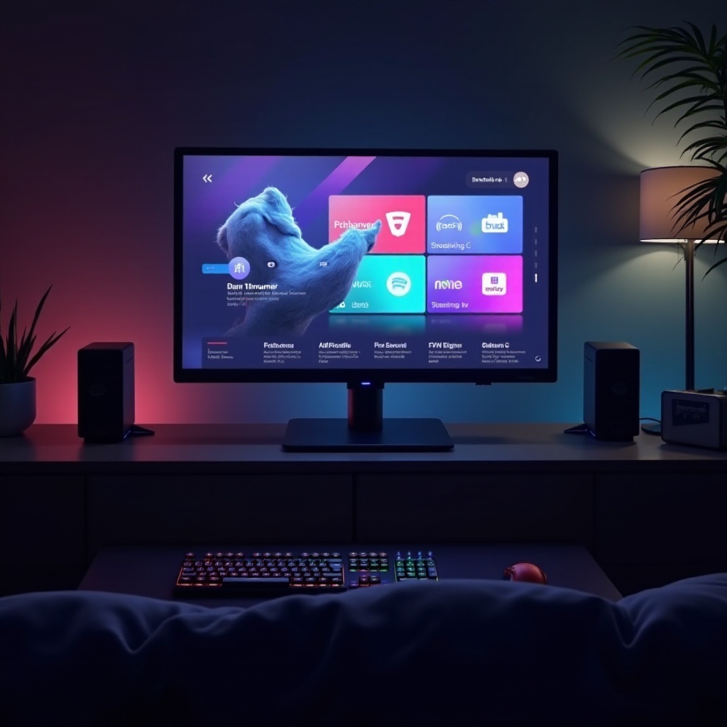 pode assistir TV em um monitor de jogo