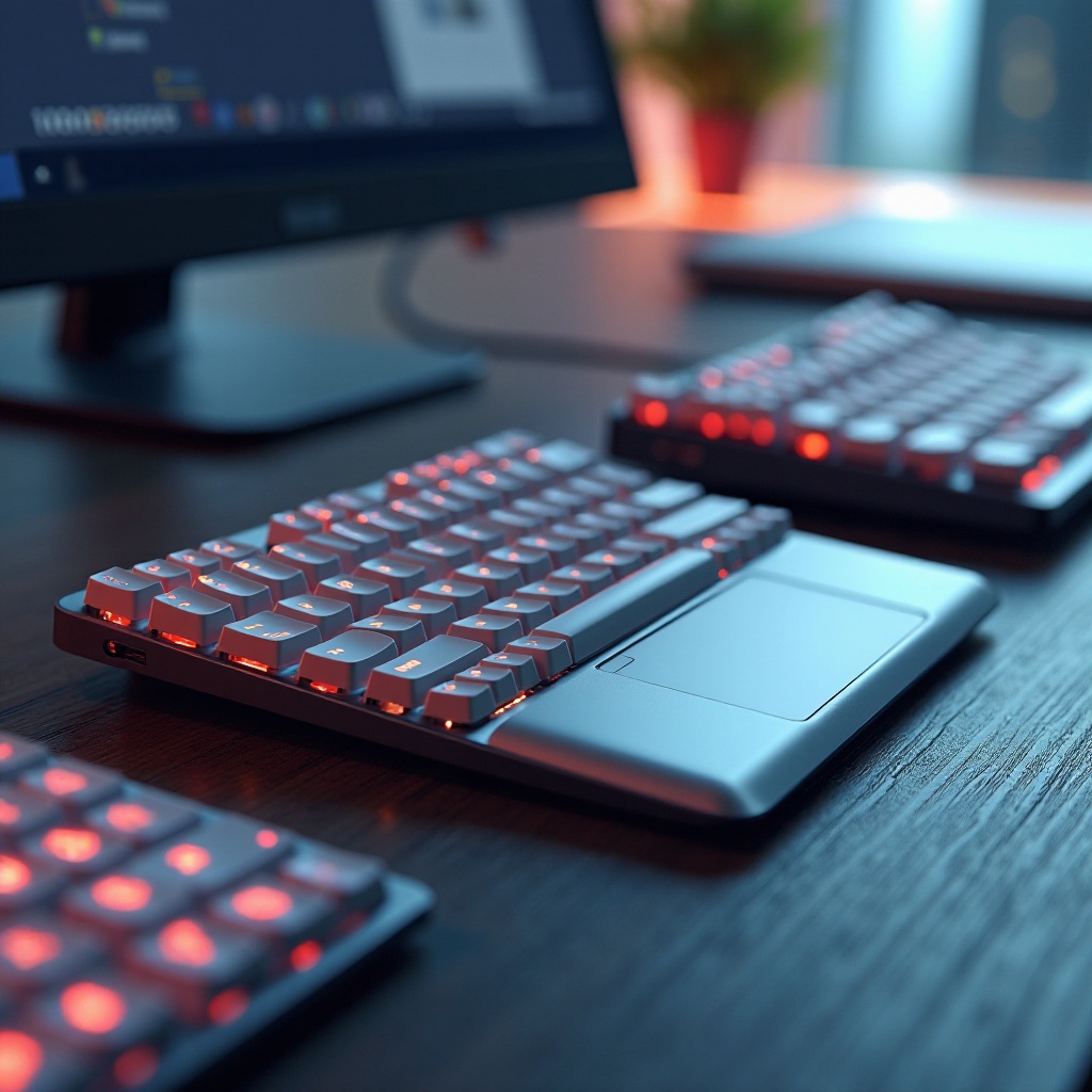 conception de matériau de clavier