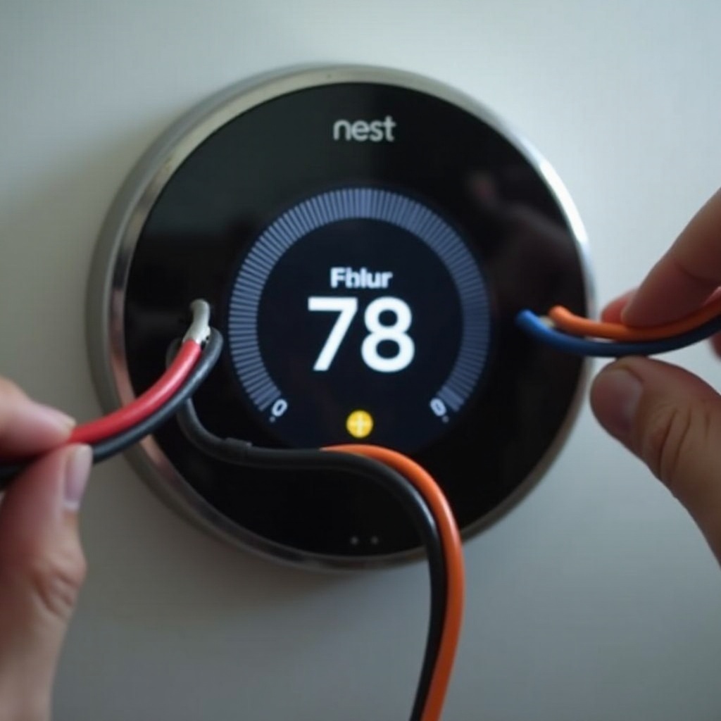 como remover fios do termostato Nest