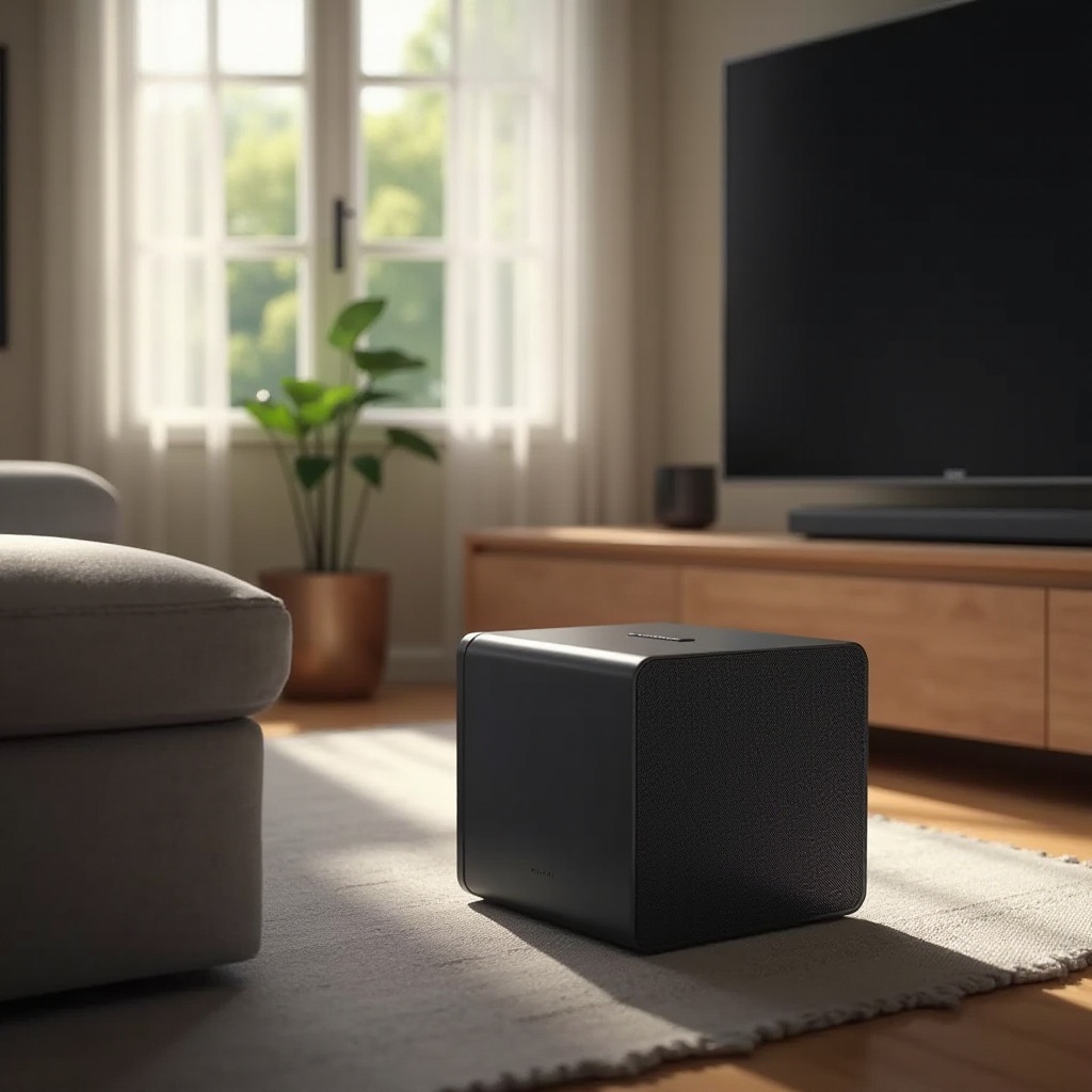 como conectar o subwoofer sem fio da Samsung sem a barra de som