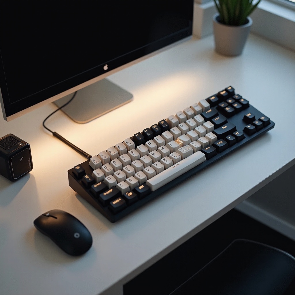 clavier mécanique fin