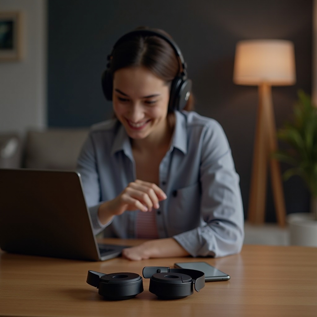 como emparelhar fones de ouvido sem fio