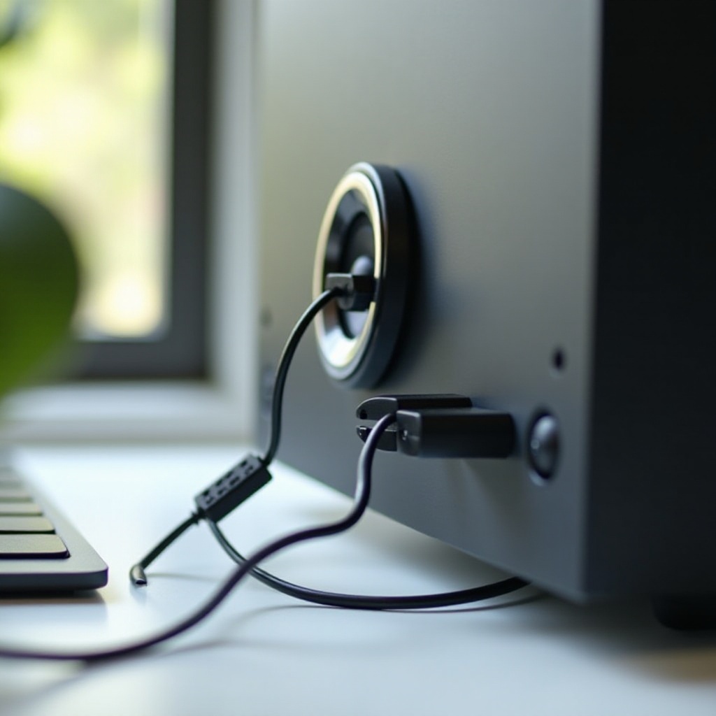jak připojit reproduktory Logitech k počítači