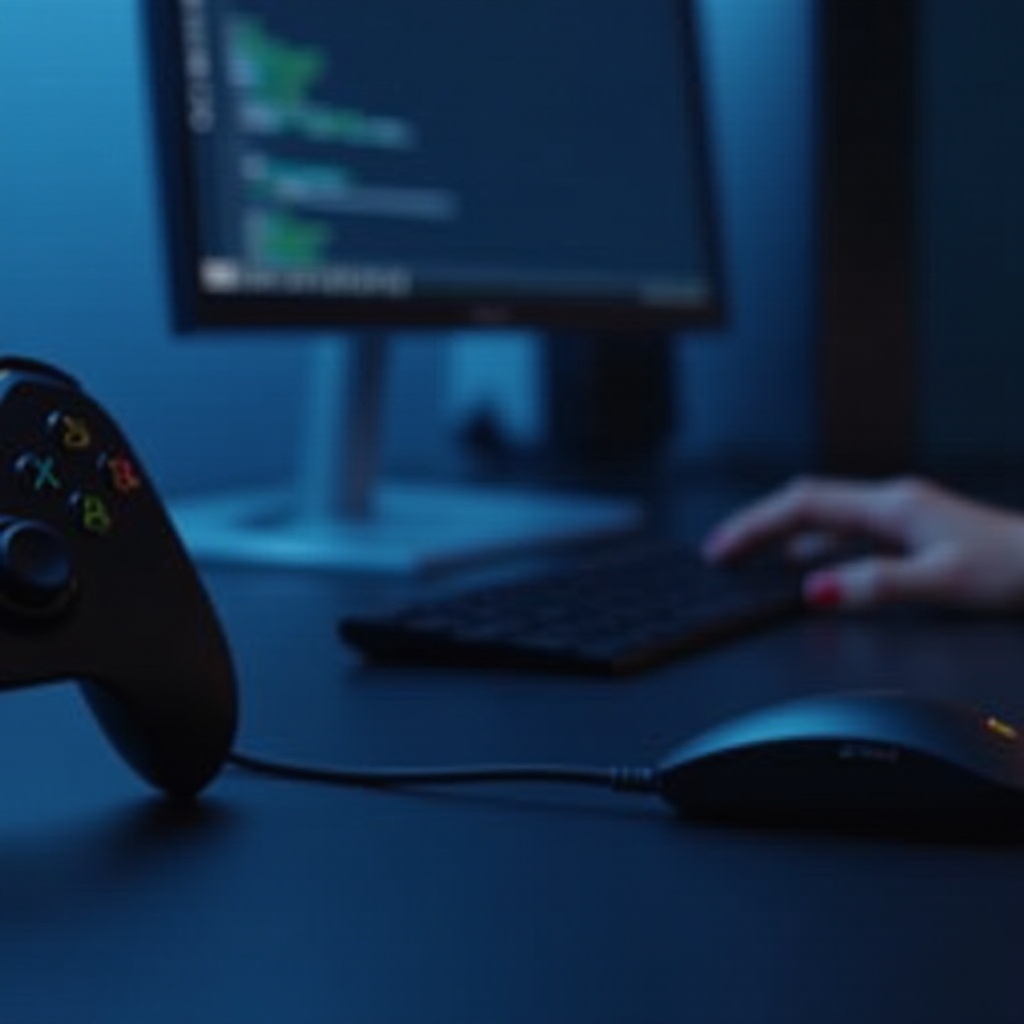 použít ovladač Xbox jako myš