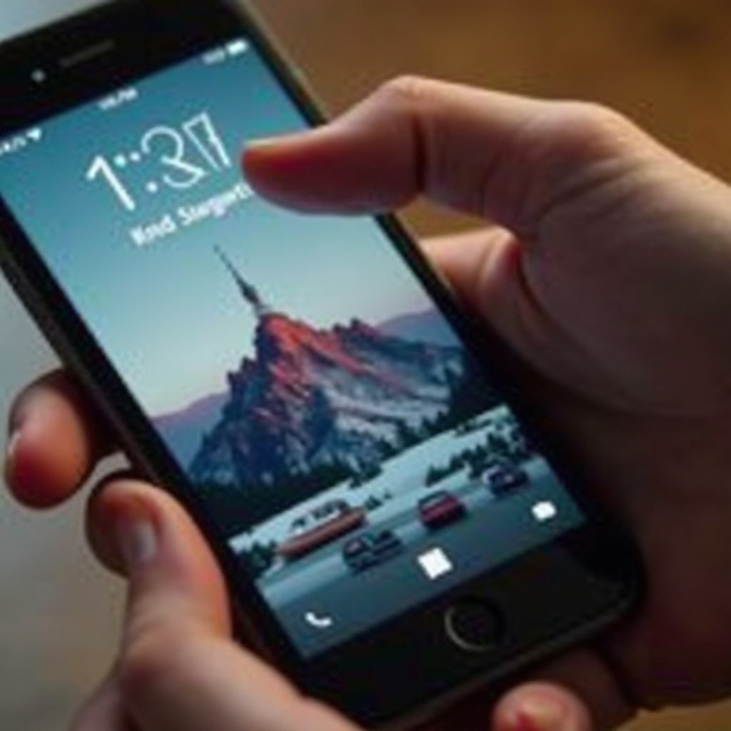 pokaz slajdów na ekranie blokady iPhone'a