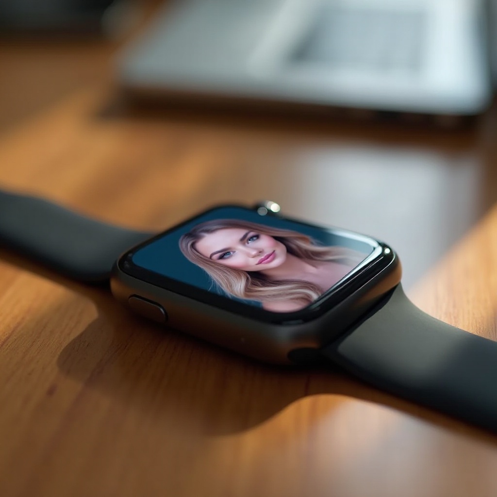 comment ajouter une photo au cadran de la montre