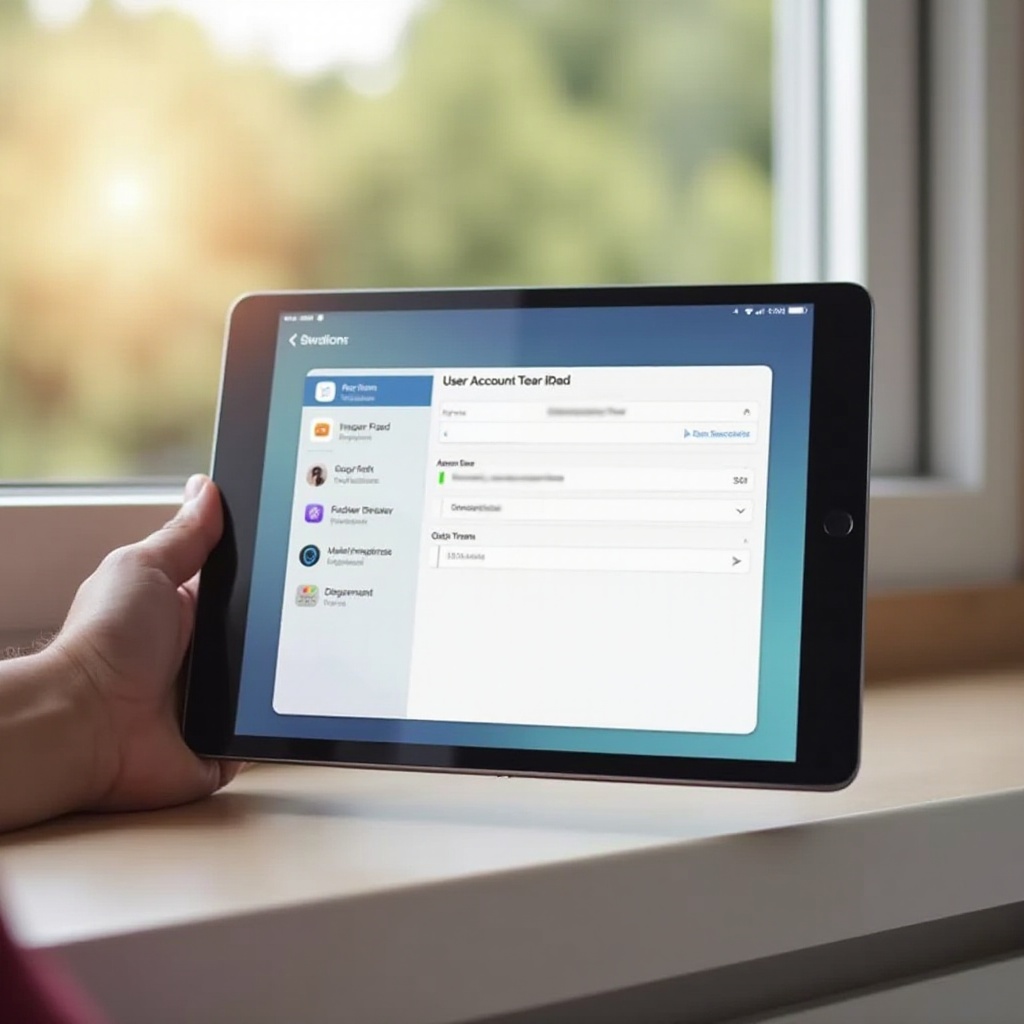 comment changer d'utilisateur sur iPad