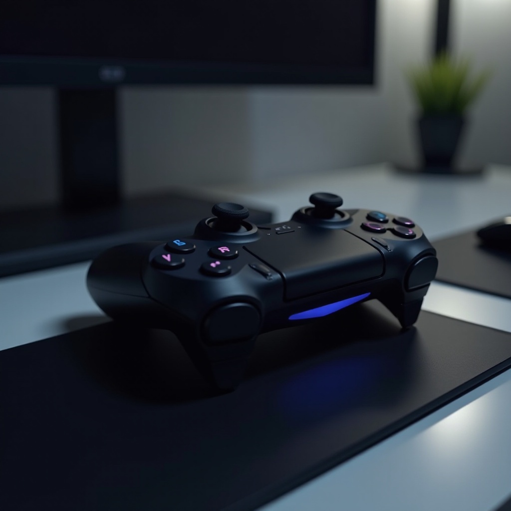 o controle do ps5 tem microfone