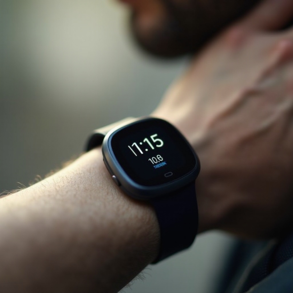 czy fitbit pokazuje czas