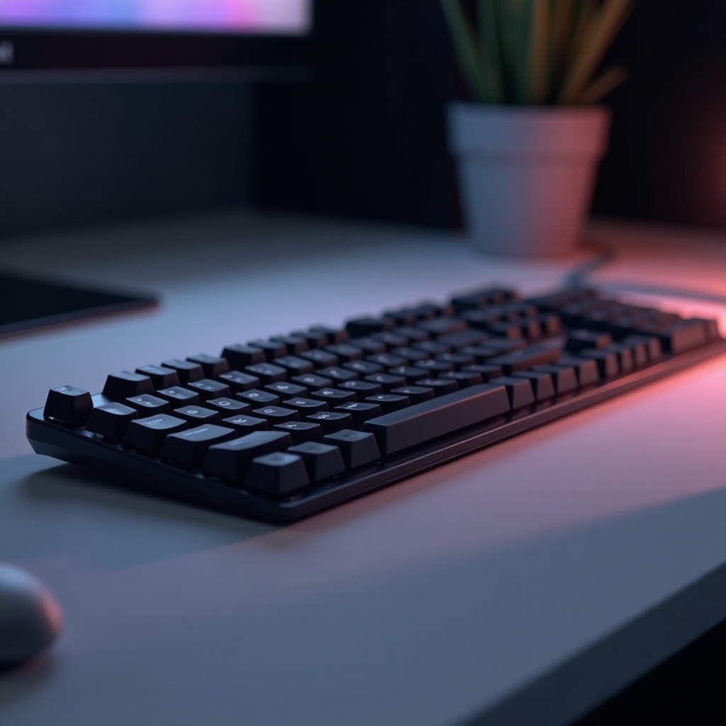 teclado mecânico fino