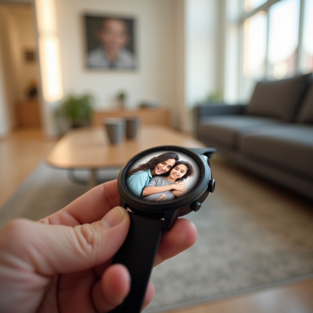 jak přidat fotografii na ciferník
