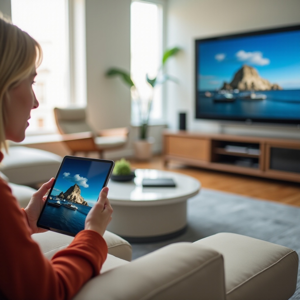 jak wyświetlić iPad na telewizorze