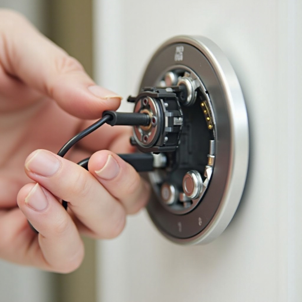 comment retirer les fils du thermostat Nest