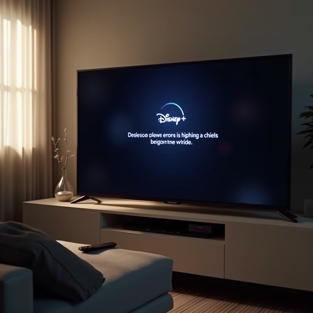 Disney Plus nefunguje na televizi