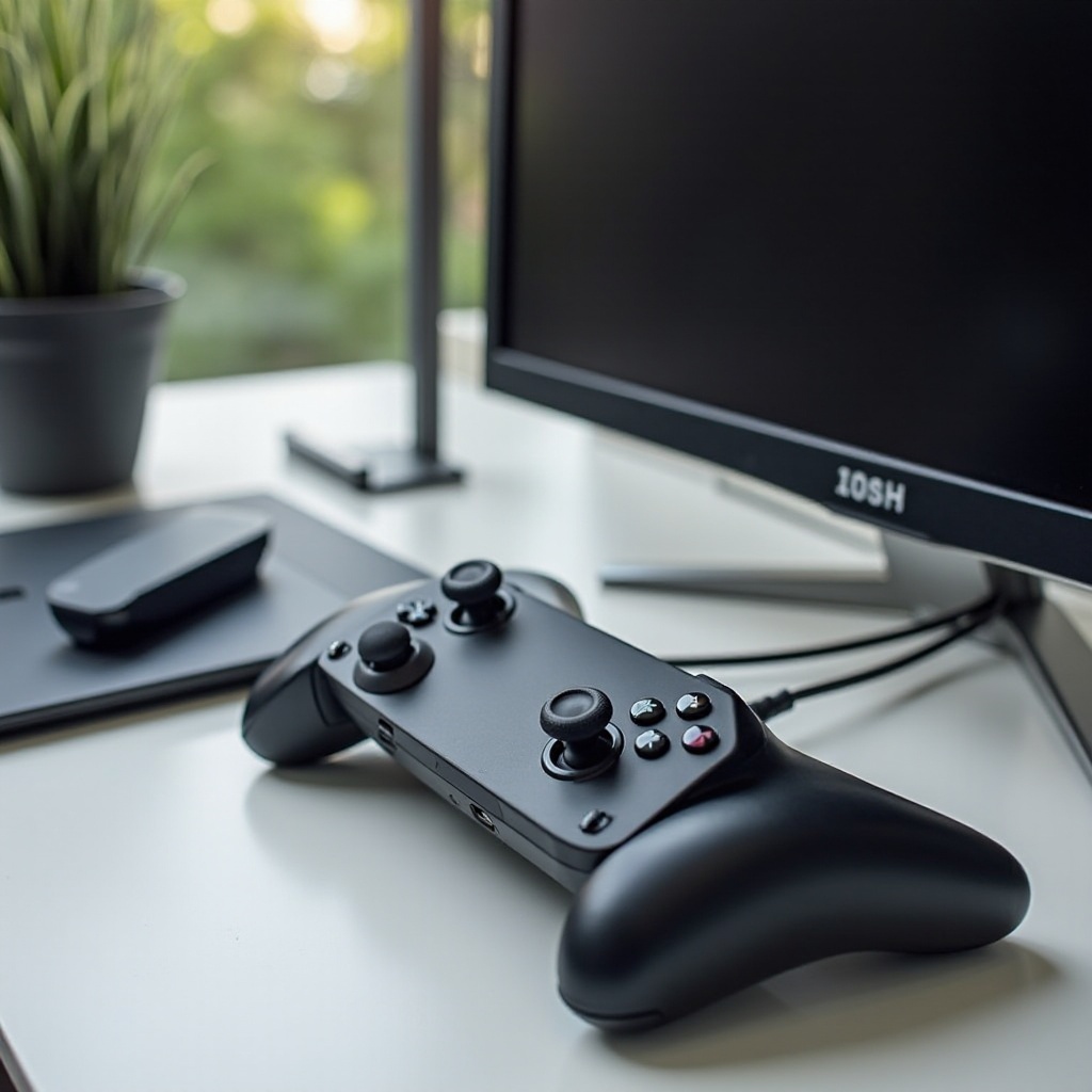 jak připojit ovladač switch Mobile Gaming Corps k PC