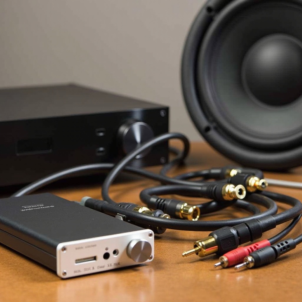 jak zapojit subwoofer k přijímači