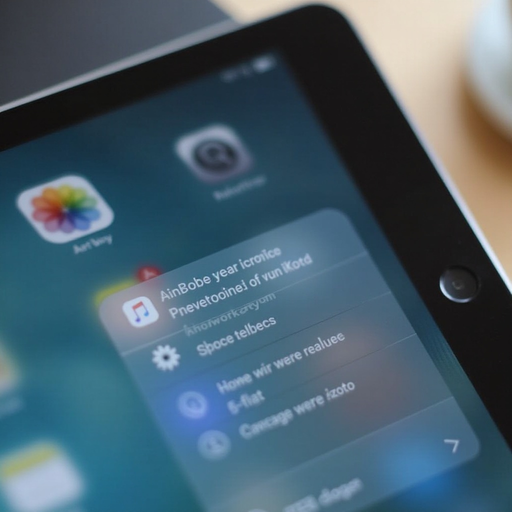 le partage par airdrop de l'ipad ne fonctionne pas