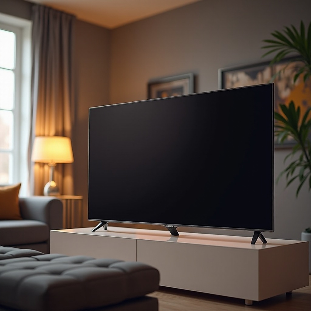 substituição dos pés da TV LG
